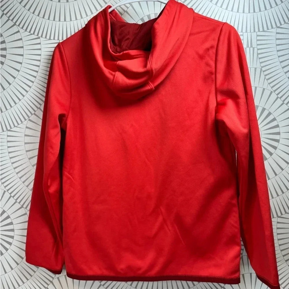 Under‎ Armour Youth Orange Hoodie Large loose Fit - Picture 3 of 4